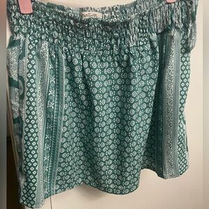 Natura emerald skirt